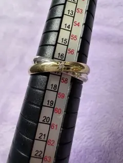 ete / K10/ diamond gold ring / <No.2892> - メルカリ