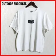 OUTDOOR PRODUCTS ボックスロゴ Tシャツ 白 Lサイズ ホワイトのサムネイル