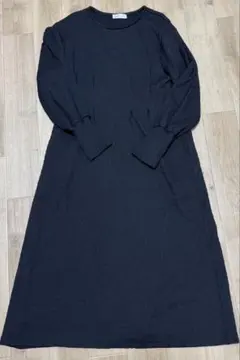 （新品）しまむら☆yumiさん☆tal.by yumi☆ワンピース☆黒☆LL