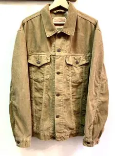 リーバイス トラッカージャケット コーデュロイ ベージュ