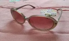 theory　サングラス　オーバル型　ピンクブラウン　度無しのサムネイル