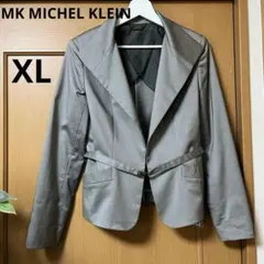 ミッシェルクラン　ジャケット　XL アウター　上着　グレー　ベルト
