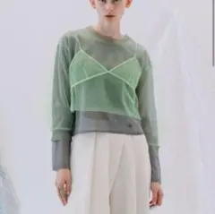 2WAY レイヤードシアープルオーバー