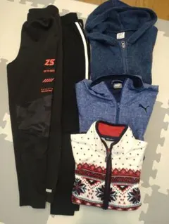 キッズ服セット（パーカー他・ズボン）