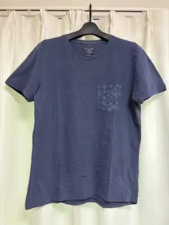 Abercrombie & Fitch ネイビー Tシャツ S