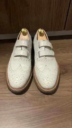 Weber Hodel Feder ホワイト ウィングチップ