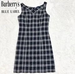 Burberrys BLUE LABEL ノバチェック ノースリーブ ワンピース