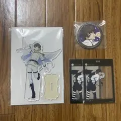 ファボテリア ブルロ アクスタ/クリアシート/缶バッジ 天使悪魔ver. 蜂楽廻