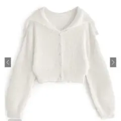 GRL グレイル　シャギーニットカーディガン　dr578