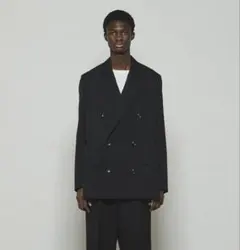 【THE RERACS】26ss PEAKED DOUBLE JACKETのサムネイル