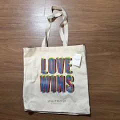 WAITROSEエコバッグ love wins