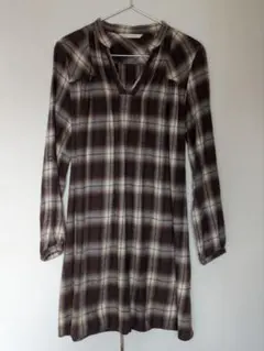 チェック チュニック