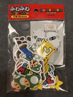 正規品　スーパーマリオ ステッカーセット 36ピース