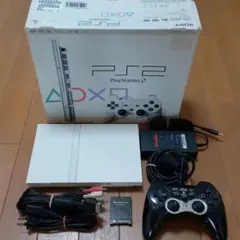 【箱付】SONY PS2 薄型 本体 一式 メンテナンス済み すぐ遊べます