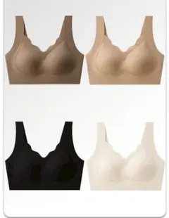 【SALE】シームレスブラ ナイトブラ 育乳 ノンワイヤー 冷感 3D補正のサムネイル