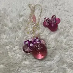 ミニー ペンダント 光るネックレス 動作確認済み