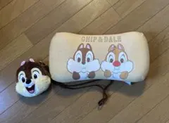 チップとデール　チケットホルダーとマクラ