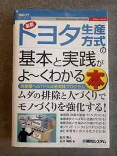 最新トヨタ生産方式の基本と実践がよ～くわかる本 : 異業種へのTPS改善実践プ…