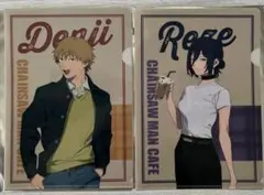 チェンソーマン レゼ篇 デンジ レゼ クリアファイル チェンソーマンカフェ