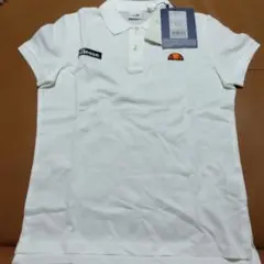新品⭐ellesse ポロシャツ Mサイズ ホワイト送料無料！