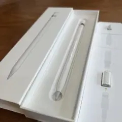 【箱付　ほぼ未使用】Apple Pencil (第1世代) ホワイト箱付き
