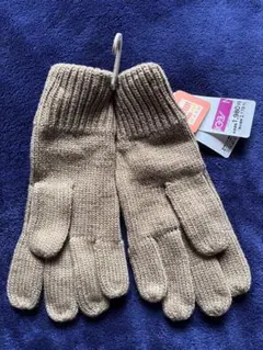 R-83 新品 ピースフィットウォーム無地手袋