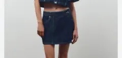 zara ショートデニム　ボトムス