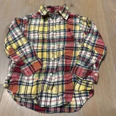 Ralph Lauren チェック柄長袖シャツ 4T（110cm）