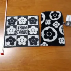 Mary Quant ファスナー付タオル、ハンドタオル