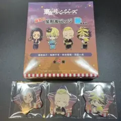 東リべ プリンセスカフェ 夏祭り 場地 パーちん 一虎 星形缶バッジ