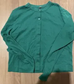 UNIQLO グリーン 長袖カーディガン M