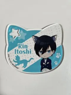 ブルーロック ナンジャタウン ねこ型アクリルコースター 糸師凛