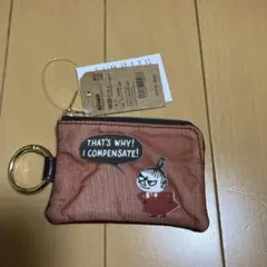 新品　値札付　ムーミン キーポーチ リトルミイ キーケース 鍵 小物入れ