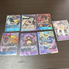 ば*ゆ様 ワンピースカード引退品　百獣海賊団　パラレルセットのサムネイル