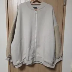 ドラッグストアーズ ジップアップアウター アイボリー