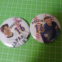 大谷翔平 缶バッチ
