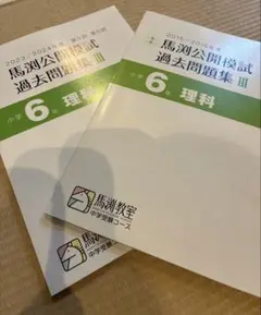 馬渕公開模試過去問題集III 理科 2015、2016、2023、2024のサムネイル