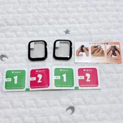 ⭐️2個セット⭐️MRAIN-H Apple Watch ケース 8/7 黒