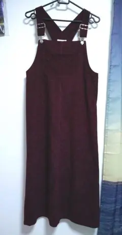 未使用☆ ジャンパースカート☆濃紫☆M