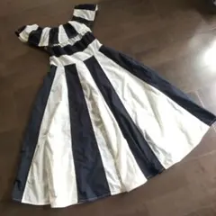 velnica ヴェルニカ　ワンピース　ボーダー　ストライプ　ロングワンピース