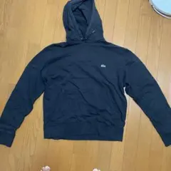 Lacoste ブラックパーカー フード付き