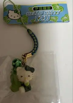 キティ根付けストラップ　ご当地ストラップ