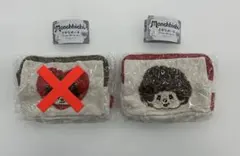 ま*ん様 再販　モンチッチミニポーチ　チャーム付き