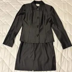 MELROSE レディーススーツ 3点セット グレー サイズ2 就活 ビジネス