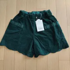 アプレレクール パンツ ショートパンツ 無地  女の子 120cm