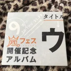 ❤️嵐フェス開催記念アルバム ウラ嵐マニア