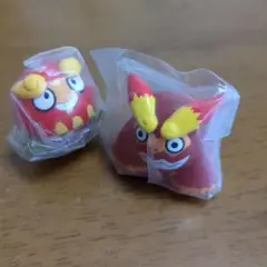 ポケモン指人形ダルマッカ　ヒヒダルマ　未使用　キッズ　ソフビ　フィギュア