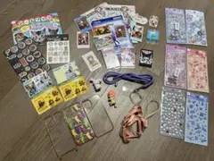 ドロップシール 学マス サンリオ キューピー テレタビーズ 雑貨まとめ売り