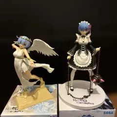 Re:ゼロ レム 超鬼天使フィギュア 2体セット