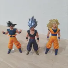 孫悟空 孫悟飯アクションフィギュア 3体セット